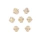 Bead Swarvoski 6mm Bicone Crystal AB 7Pc