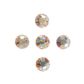 Bead Swar Ss30 Flat Back Crystal Ab 7Pcs