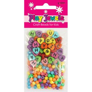 Bead Kit 1M Thrd Alpha Heart-Rnd Ast 30G