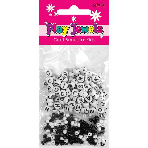 Bead Kit 1M Thr Alpha Rnd-Seed Wh-Bk 30G