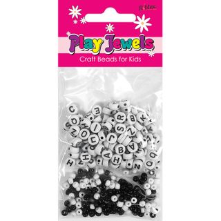 Bead Kit 1M Thr Alpha Rnd-Seed Wh-Bk 30G