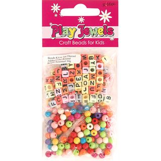 Bead Kit 1M Thrd Alpha Cube-Rnd Asst 30G