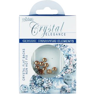 Bead Swar Ss20 Flat Back Lc Topaz 15Pcs