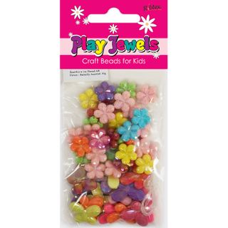 Bead Kit-1M Thr Ab Flower-B-Fly Asst 30G