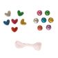 Bead Kit-1M Thr Met Round-Heart Asst 30G