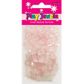 Bead Kit 1M Thr Glit Heart-Rnd Pk-Wh 30G