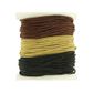 Jf Waxed Thread Black-Brown-Beige 15M