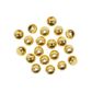 Bead 10Mm Round Shiny Gold 20G