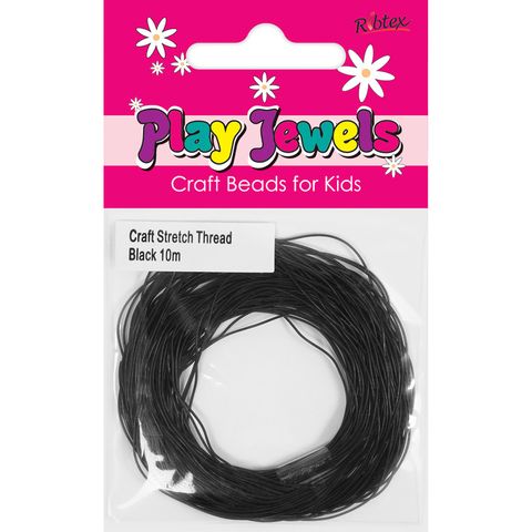 Jf Stretch Thread Black 10M