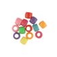 Bead 7Mm Plastic Pony Bead Br Asst 25G