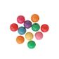 Bead Vp 10Mm Plastic Round Asst 125G