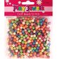 Bead Vp 8Mm Plastic Rnd Facet Asst 125G