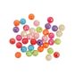 Bead Vp 8Mm Plastic Rnd Facet Asst 125G