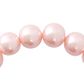 Bead Glass Pearls 14Mm Barely Pink 18Pcs