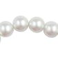 Bead Glass Pearls 14Mm White 18Pcs