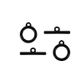Clasp Toggle Plain 13mm Black 6 Sets