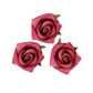 Flower Foam Rose Hd 30Mm Red 15Pcs