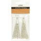Jf Chain Tassels Silver 2Pc