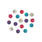 Bead 10Mm Rnd W Rhinestone Asst 25G