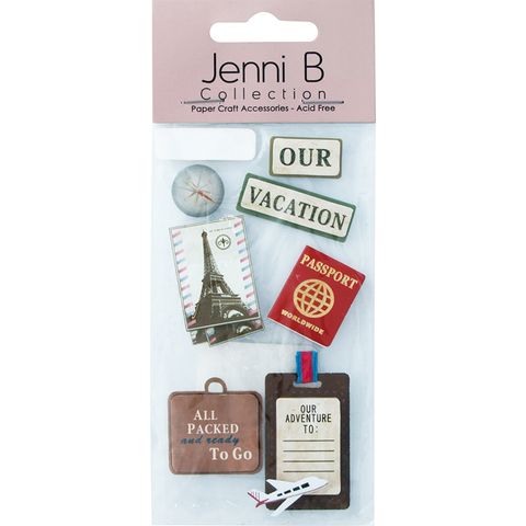 Jenni B World Travel 7Pcs