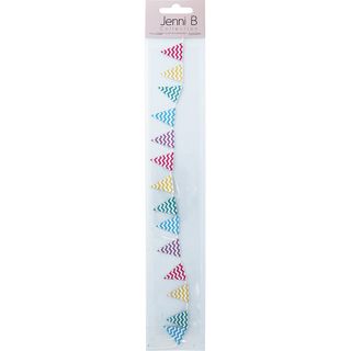 Jenni B Bunting Bright Chevron 1Pcs