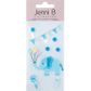 Jenni B Baby Elephant Blue 8Pcs