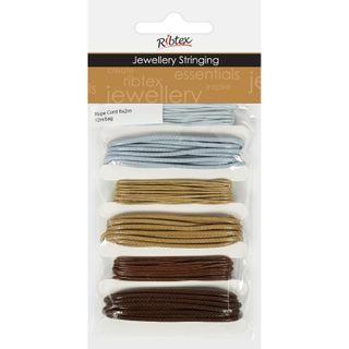 Jf Rope 2 Sizes Grey-Bk 6 X 2M Pack
