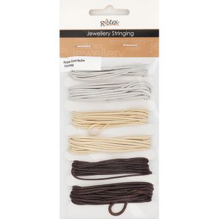 Jf Rope 2 Sizes Grey-Bk 6 X 2M Pack