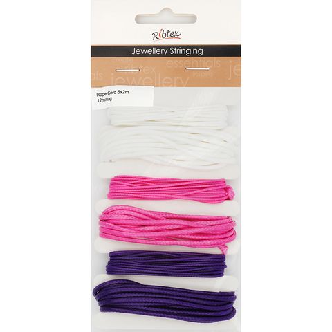 Jf Rope 2 Sizes Pk-Ppl 6 X 2M Pack