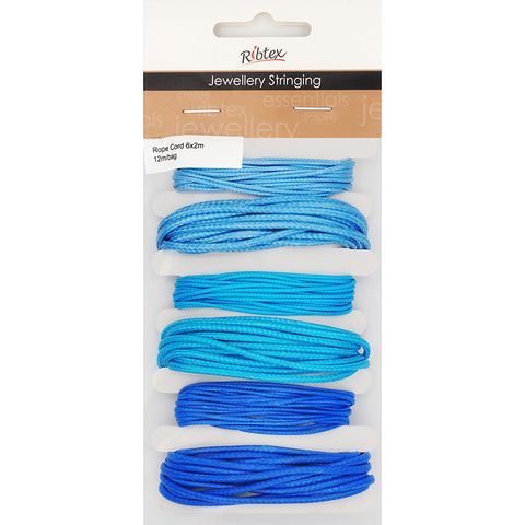 Jf Rope 2 Sizes Blues 6 X 2M Pack