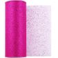 Ribbon Glitter Tulle 15.2cmx 9.1m Pink