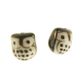 Bead Ceramic Owl 15mm Brown 4Pc