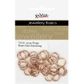 Jump Rings 10mm Rose Gold 30Pcs