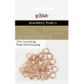 Jump Rings 7mm Rose Gold 40Pcs