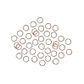 Jump Rings 7mm Rose Gold 40Pcs