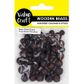 BEAD WOOD ROUND 12MM  + 8MM BROWN 55PCS