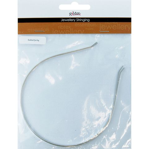 Jf Headband Silver 2Pc