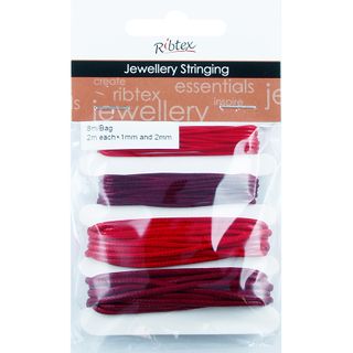 Jf Cord Waxed Red-Dark Red 8M