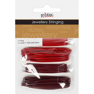 Jf Cord Waxed Red-Dark Red 8M