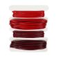 Jf Cord Waxed Red-Dark Red 8M