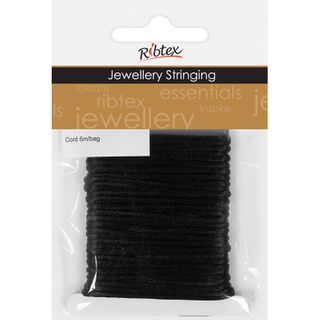 Jf Cord China Knot Black 6M