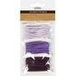 Faux Suede Thonging 2.5mm Purple 6m