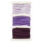 Faux Suede Thonging 2.5mm Purple 6m