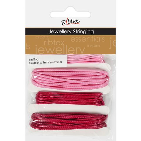 Jf Cord Waxed Pink-Hot Pink 8M