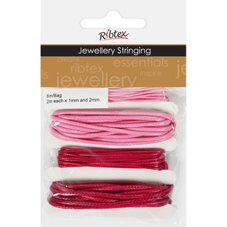 Jf Cord Waxed Pink-Hot Pink 8M