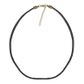 Necklace Leather 5mm Dark Brown Boho 1Pc