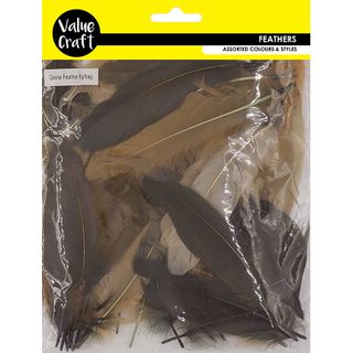 FEATHERS GOOSE SATIN NATURAL MIX 6G