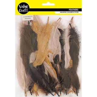 FEATHERS GOOSE SATIN NATURAL MIX 6G