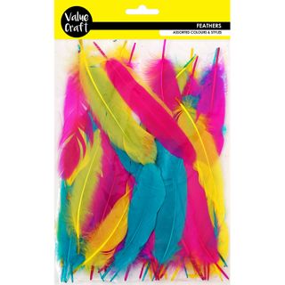FEATHERS GOOSE SATIN BRIGHT MIX 6G