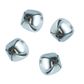 BELLS SLEIGH ROUND SILVER 2CM 25PCS